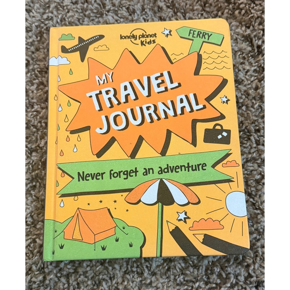 Lovely Planet Kids-My Travel Journal-Never Forget an Adventure (NWT)